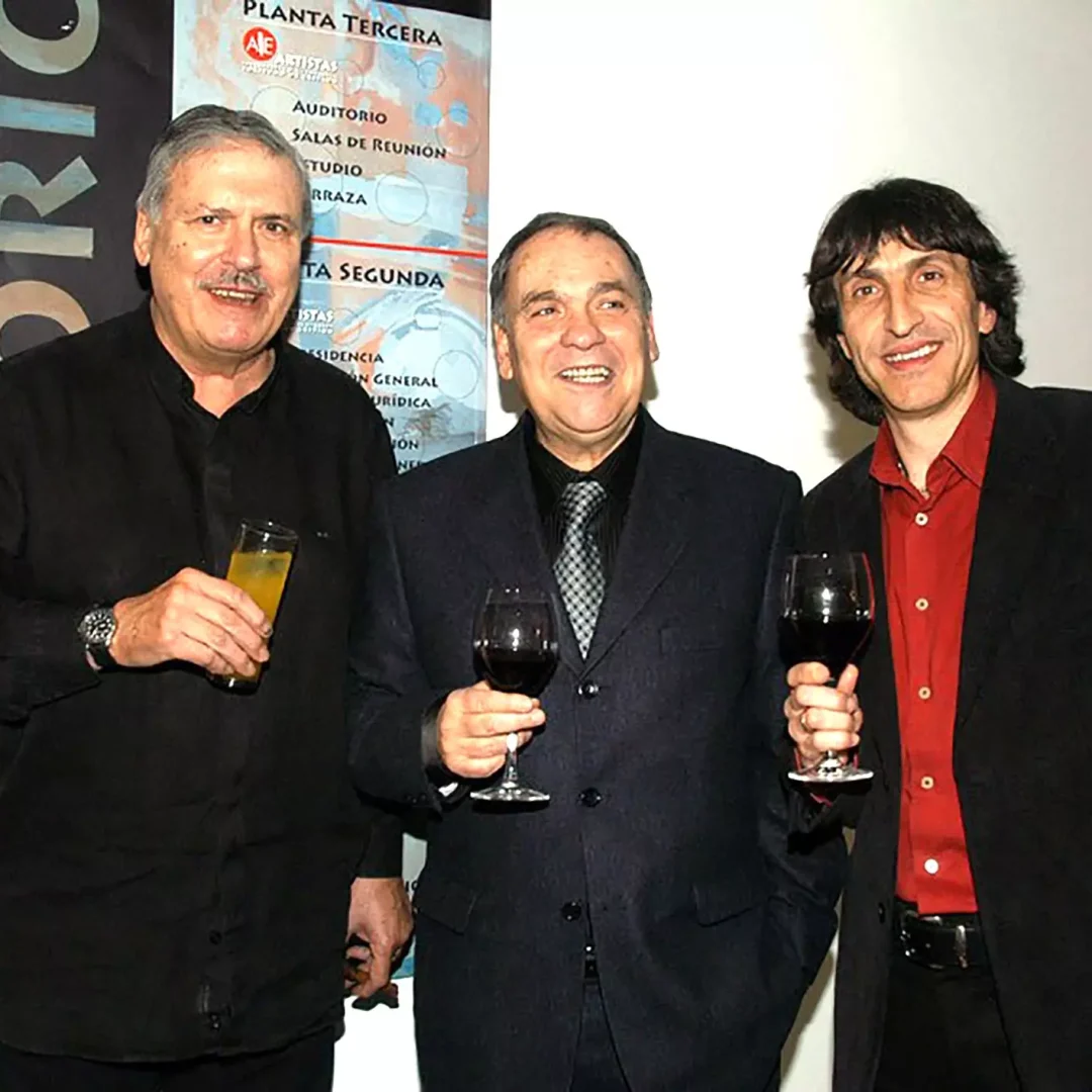 amigos y compañeros los maestros Manolo Gas y Ricardo Miralles
